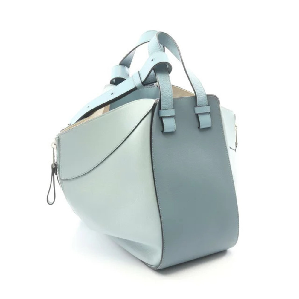 Loewe Leather Handbag HAMMOCK Blue